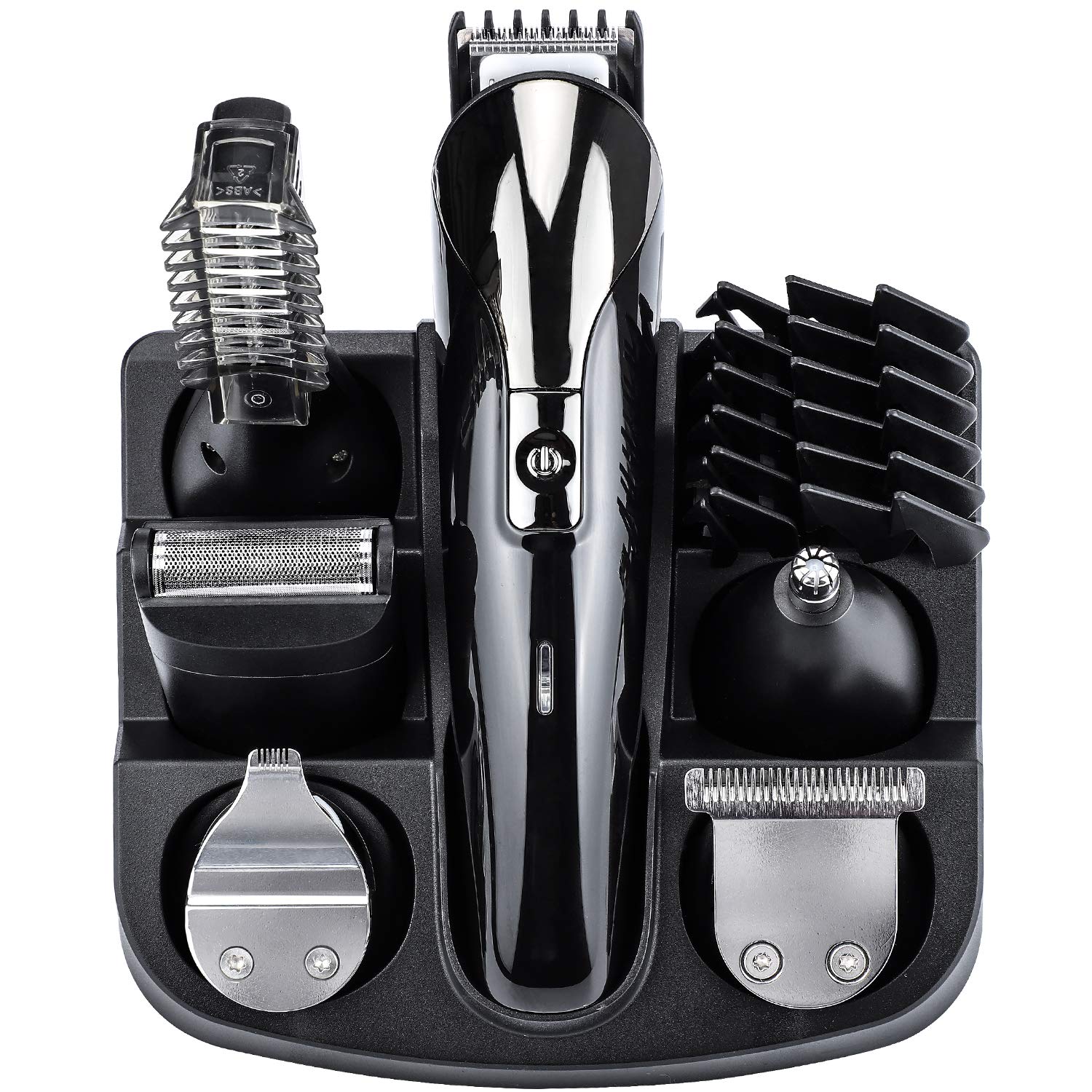 beard trimmer with nose attachment