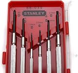 STANLEY Precision Screwdriver Set 6 Pieces Hex Handle Revolving Head 1-66-039 view 3