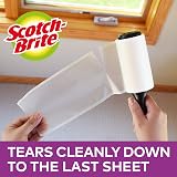 Scotch-Brite Extra Sticky Lint Roller Pet Hair 5 Rolls 240 Sheets Purple/White view 5