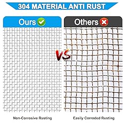Valchoose 304 Stainless Steel Mesh Screen11