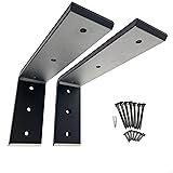 Dmax Heavy Duty L Brackets for Shelves, Countertop