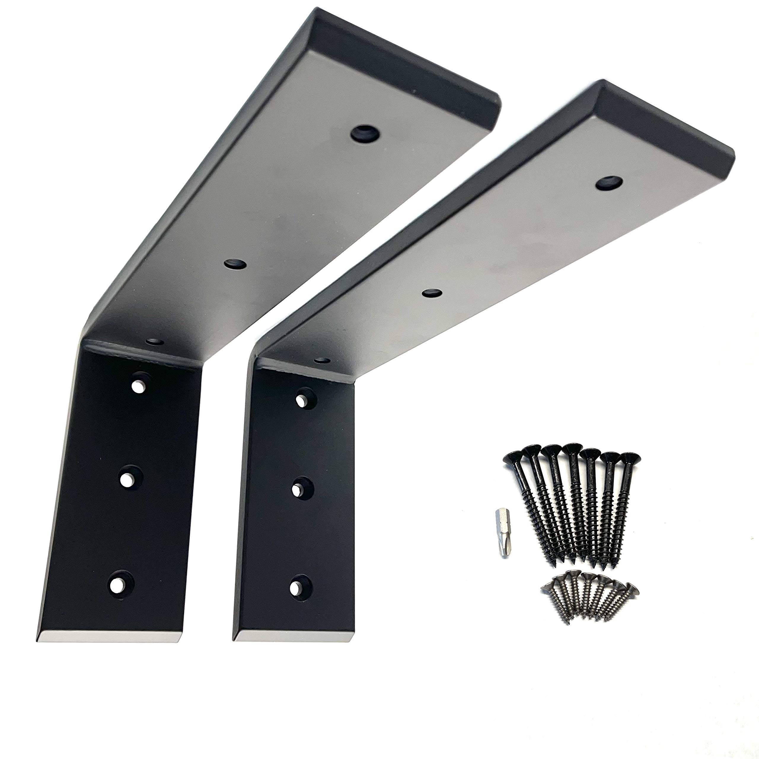 Dmax Heavy Duty L Brackets for Shelves, Countertop
