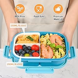 AGREON Bento Box with Removable Compartments for