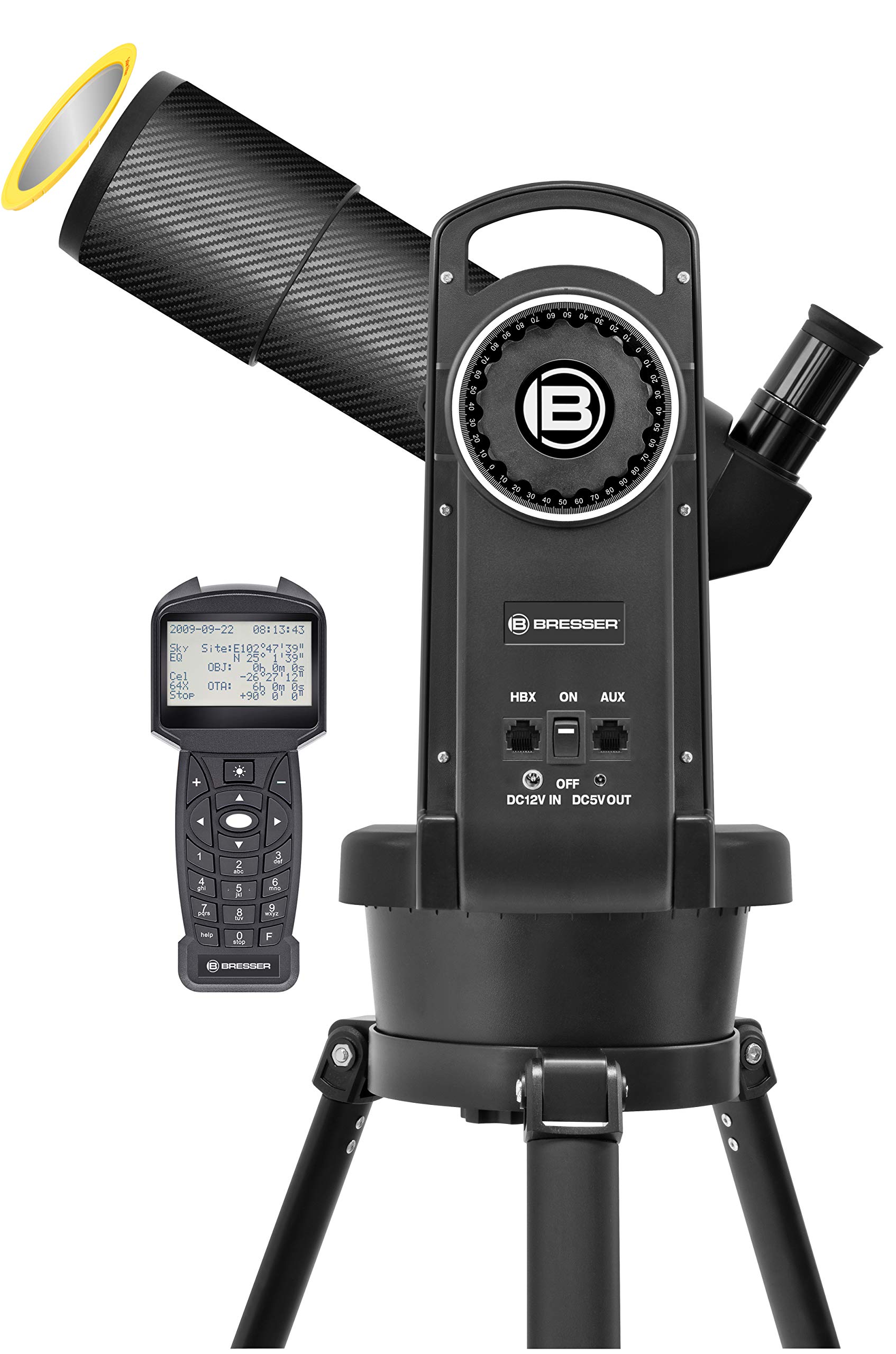 Bresser Refractor 80/400 Automatic GoTo Telescope