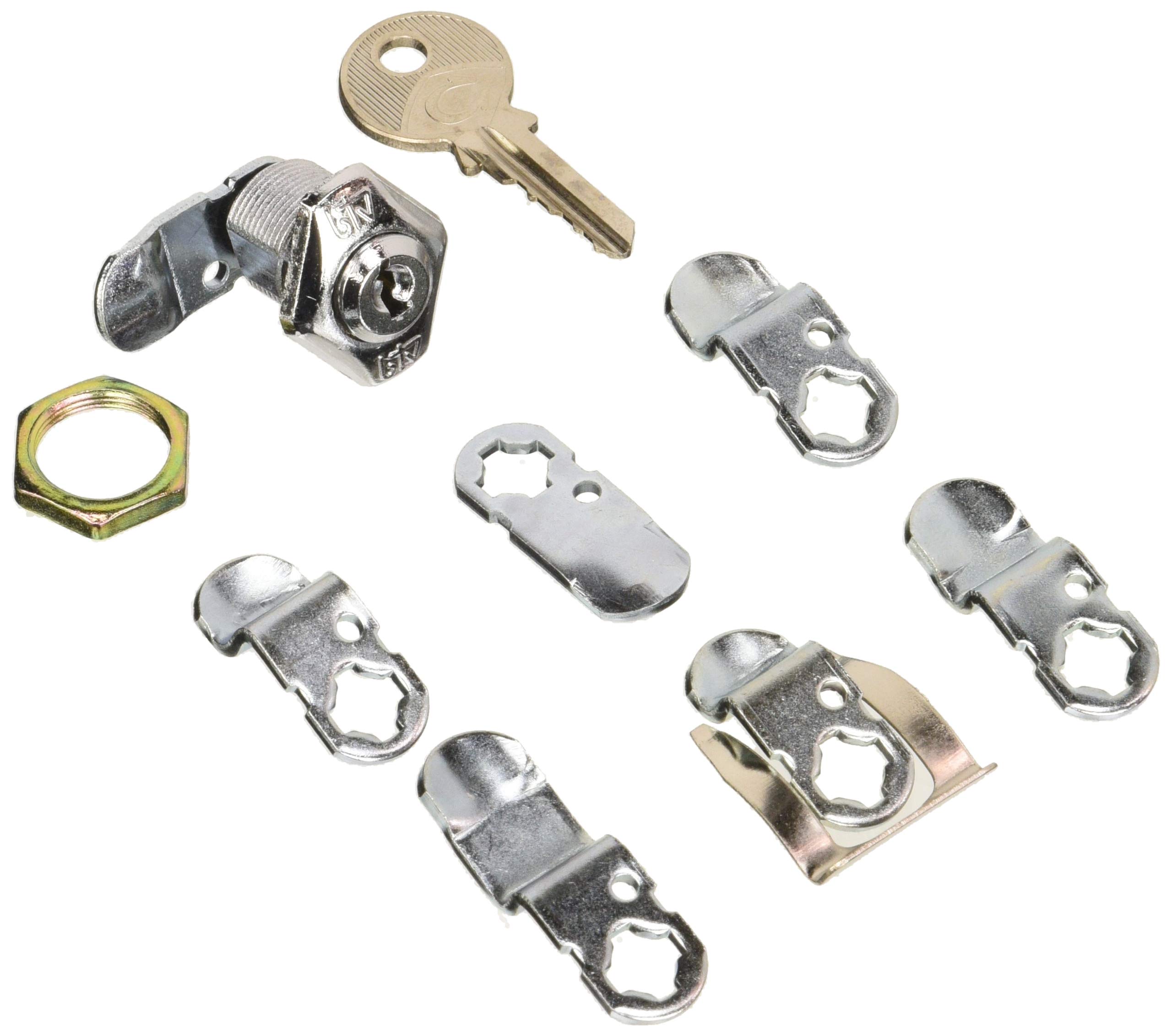 BTV m35224 Chrome Mailbox Lock Kit for N1
