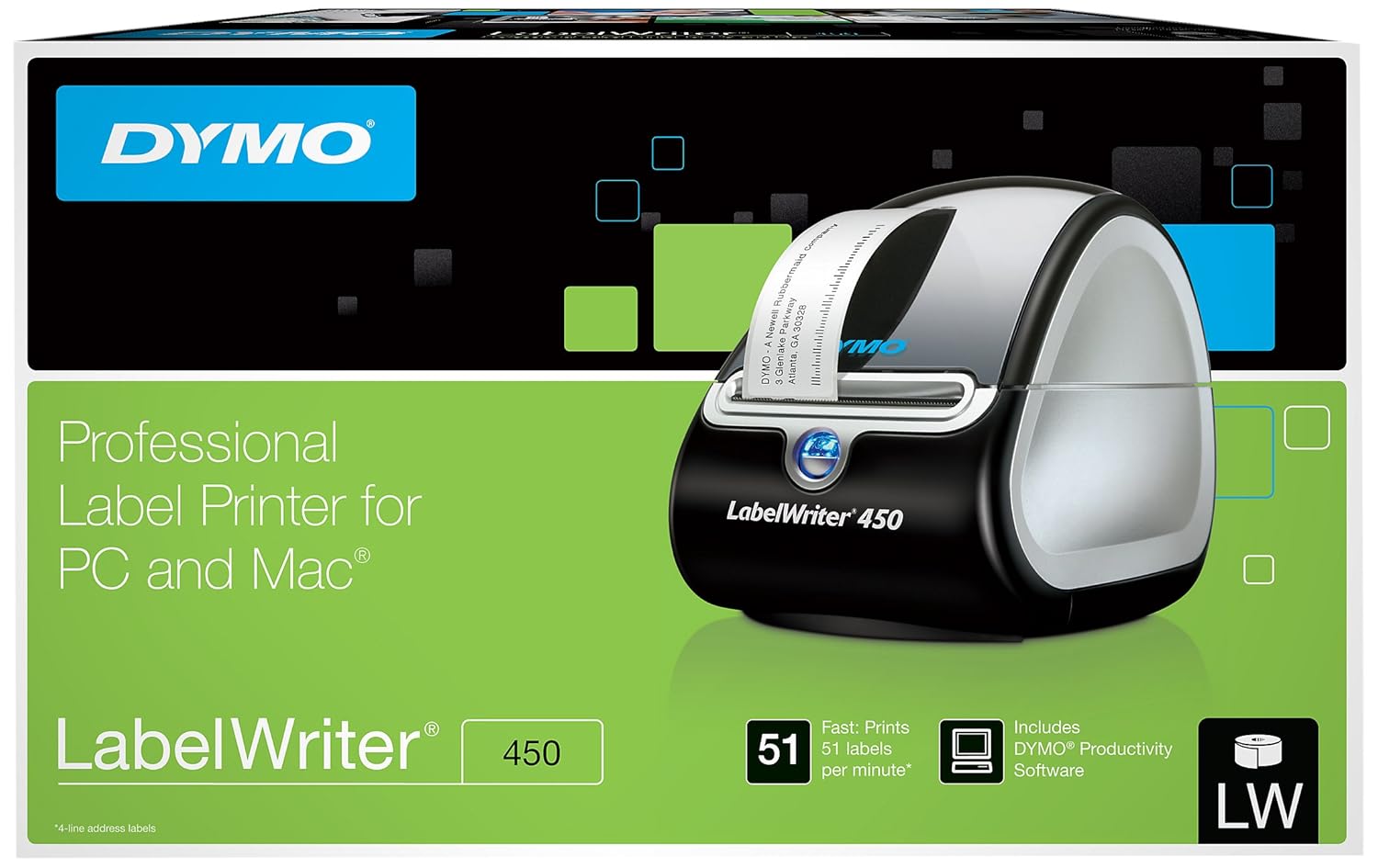 Dymo S Impresora de etiquetas x x mm