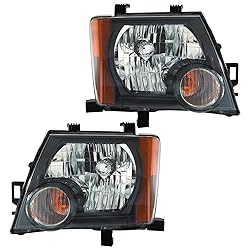 TRQ Headlight Assembly Set Headlights Compatible