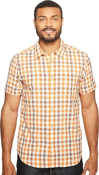 north face button down short sleeve