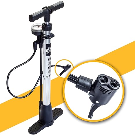 cycle pump with pressure gauge