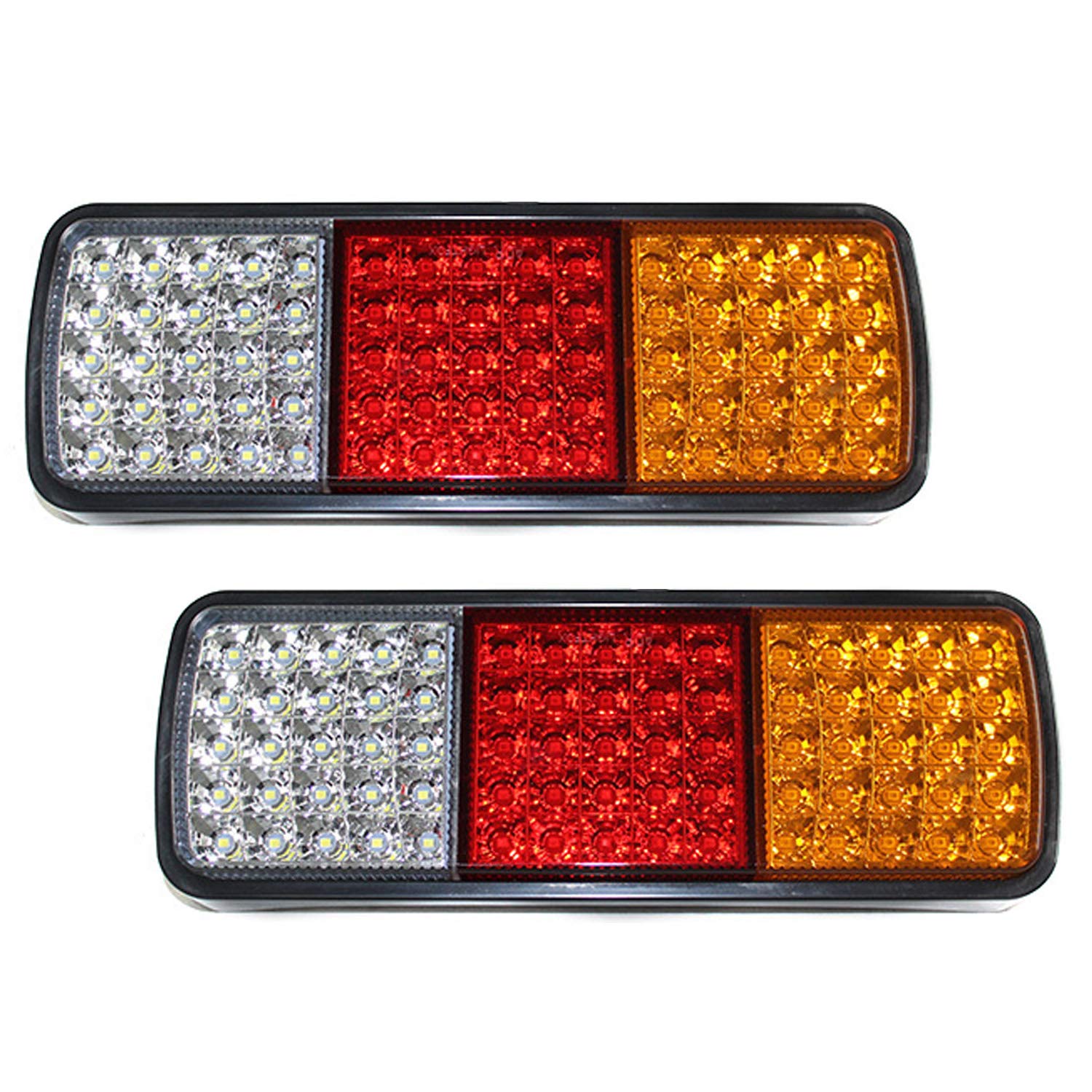 Photo 1 of VINAUO 75 LED Trailer Lights, Turn Signal Running Brake Reverse LED Trailer Lights, Waterproof IP68 Taillight for Boat Utility Kit Truck RV Camper UTV UTE Vans (Pack of 2)
