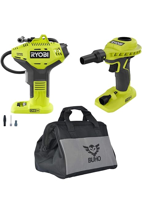 Ryobi P737 Portable Tire Pump Inflator 