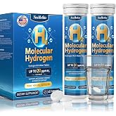 NeoMethis Hydrogen Water Tablets &ndash;Up to 20ppm | H2 Molecular Hydrogen + Elemental Magnesium | Fast-Dissolving Antioxidant Supplement | 60 Tablets | Supports Brain Health, Energy &amp; Cellular Function