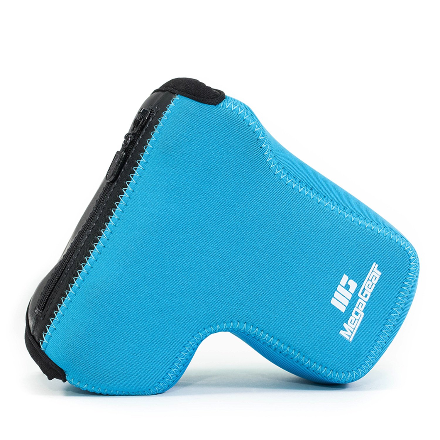MegaGear 1501 Ultra Light Neoprene Camera Case compatible with Sony Alpha A6400, A6500 (16-70, 18-135 mm) - Blue