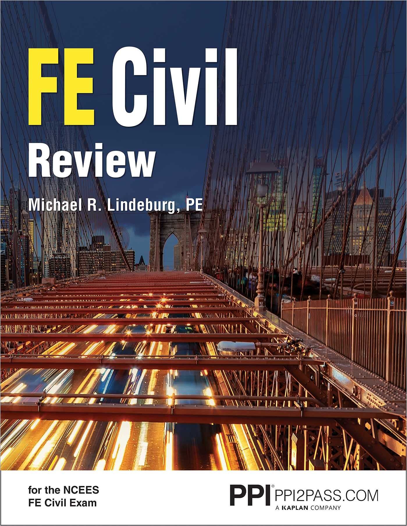 Ppi Fe Civil Review A Comprehensive Fe Civil Review Manual Lindeburg Pe Michael R Amazon In Books Fe Civil Review Manual 2022