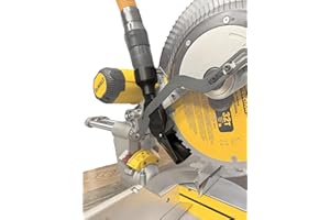 Improved Dust Collection Port for DeWalt DWS779 & DWS780 Miter Saws - Virtually No Mess - Made in the USA