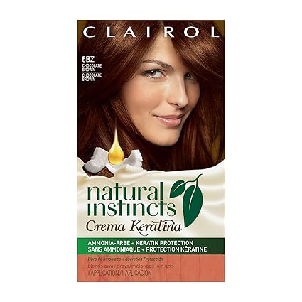 Amazon Com Clairol Natural Instincts Crema Keratina Hair Color