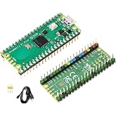 Official Pi Pico with Color-Coded Pre-Soldered Header, Compatible with Raspberry Pi Pico, RP2040 Microcontroller Chip, Dual-core Arm Cortex M0+ Processor, with Micro USB Cable