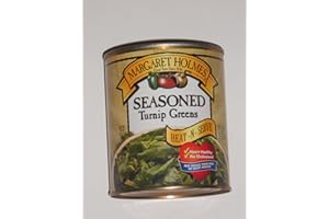 MARGARET HOLMES SEASONED TURNIP GREENS 27 oz (Pack of 5)
