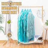 TAILI Hanging Vacuum Storage Bags 6 Combo Pack for Clothes Wardrobe Space Saver view 6