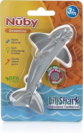 nuby shark teether