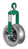 Greenlee Cable Puller Sheave, Hook Type, 24 In, 653