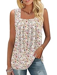 KTILG Spring Tops for Women 2025 Trendy Sleeveless