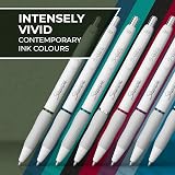 Sharpie S-Gel Gel Pens 0.7mm Assorted Colors 12 Pack White Pearl Barrels view 4