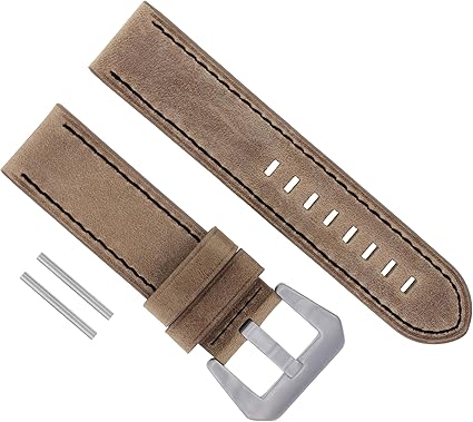 Correa de Piel Pam de 24 mm para Reloj Panerai 88 90 104 177 ...