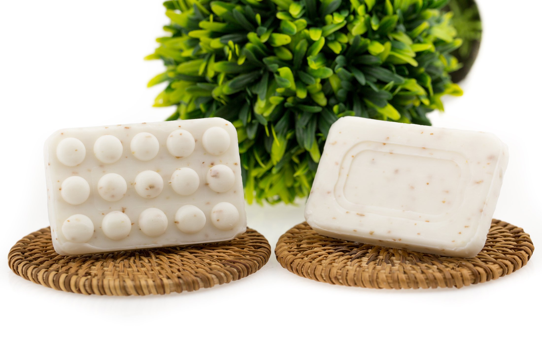ECO Amenities Spa Paper Box Individually Wrapped 1.5 ounce Oatmeal Massage Soap, 180 Bars per Case by ECO Amenities