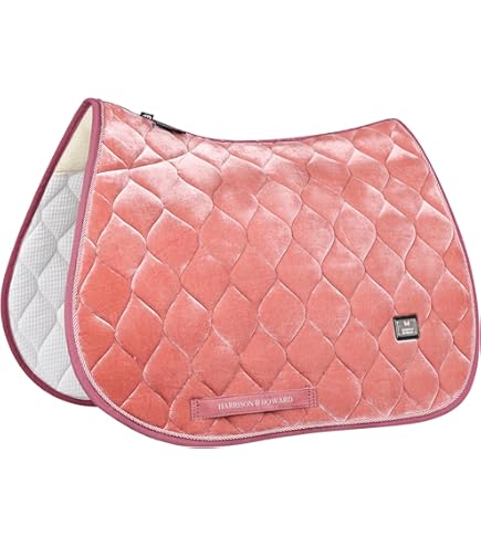 Coussin De Selle équestre Harrison Howard - Tapis Microsuède Pour Cheval - Protection Dos Nu