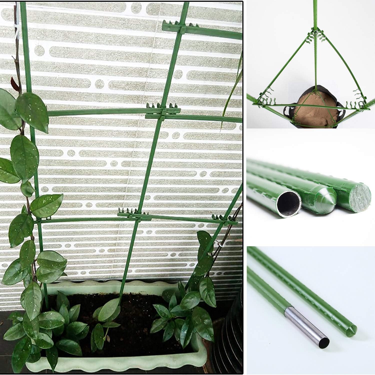 LIBRNTY 3pcs Apoyo para Plantas, Soporte para Jaula de Jardín ...