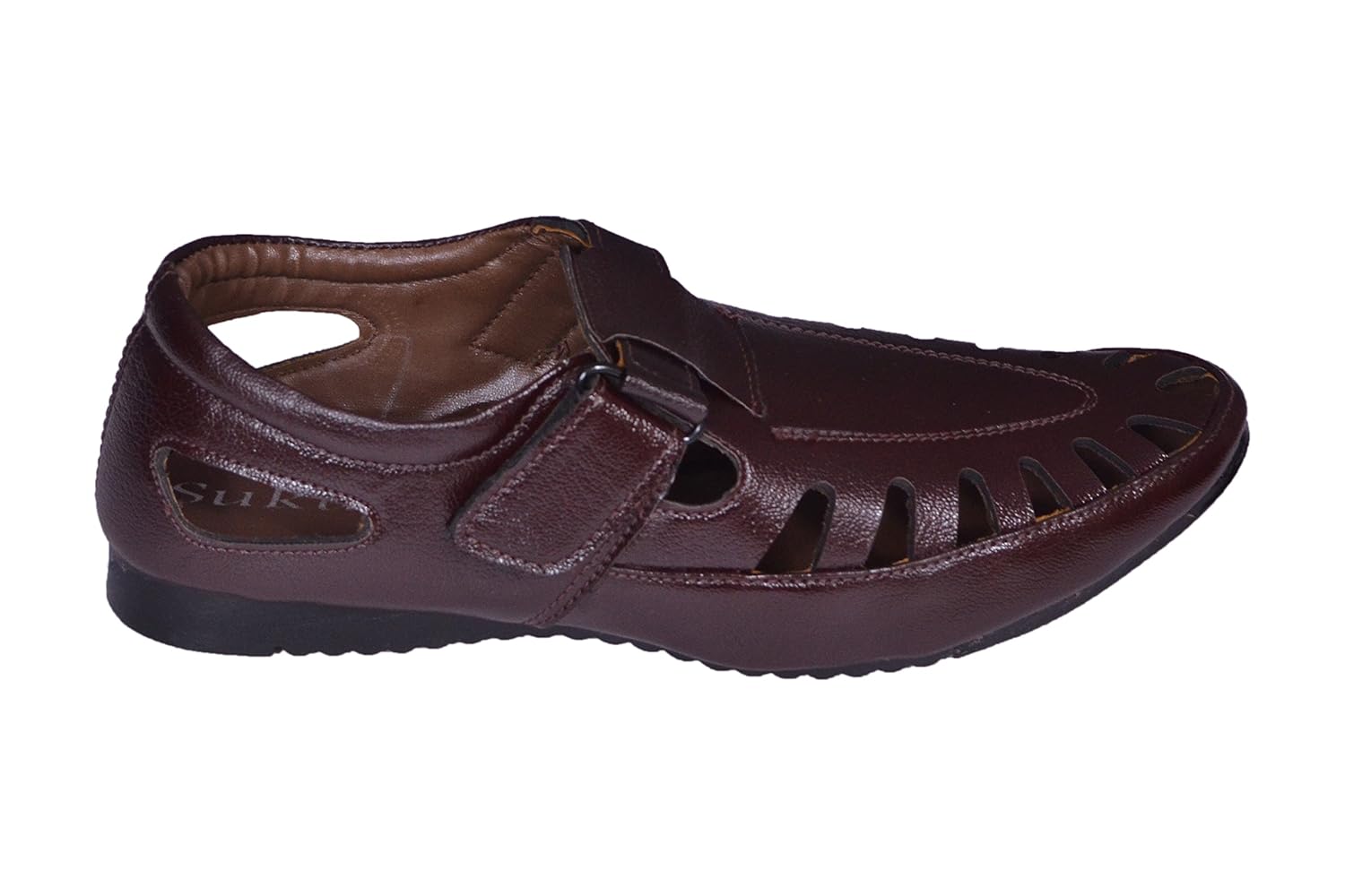 sukun brown loafer casual shoes