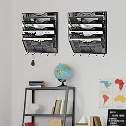 EASEPRES 5 Pocket Mesh Hanging File Organizer with