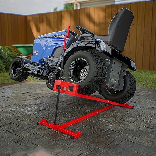 Riding Mower Lift Lawn Tractor Jack 882LBS Capacity Zero Turn Lawn