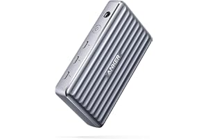 Anker PowerExpand 5-in-1 Thunderbolt 4 Mini Dock, Max 85W Charging for Laptop, Max 15W Charging for Phone, Single 8K@30Hz or Dual 4K@60Hz Display, USB 3.1 Gen 2 Port, for MacBook Pro/Air, and More