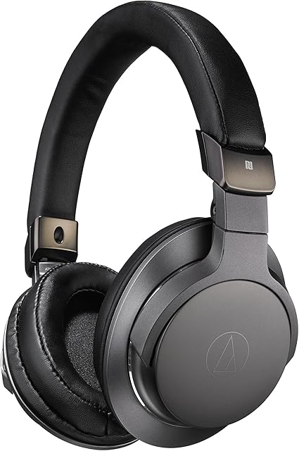 Amazon Com Audio Technica Ath Sr6btbk Bluetooth Wireless Over Ear High Resolution Headphones With Mic Control Black Electronics