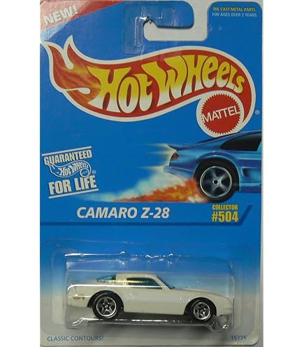 Amazon.com: Hot Wheels 1:64 Scale Camaro Z28 #1078 - Blue, Kid