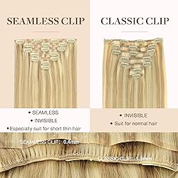 GOO GOO Clip in Hair Extensions Real Human