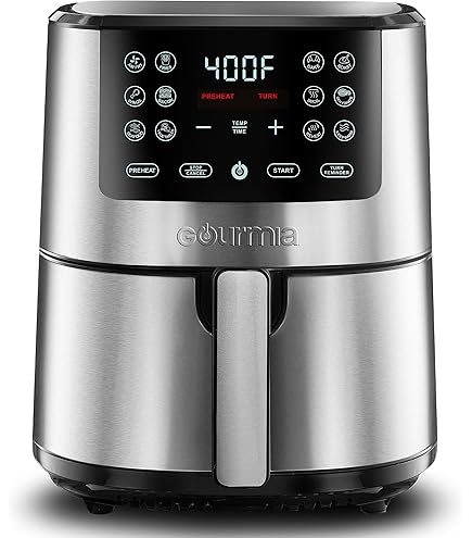 Amazon.com: Gourmia Air Fryer Oven Digital Display 8 Quart Large
