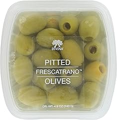 DIVINA Pitted Frescatrano Olives, 5.3 OZ