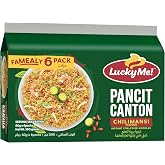 Lucky Me Instant Pancit Canton Chow Mein Chilimansi Flavour 60gx6packs 360g