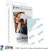 Zink 2x3 Premium Photo Paper 50 Pack for Polaroid Snap Snap Touch Zip Mint view 2