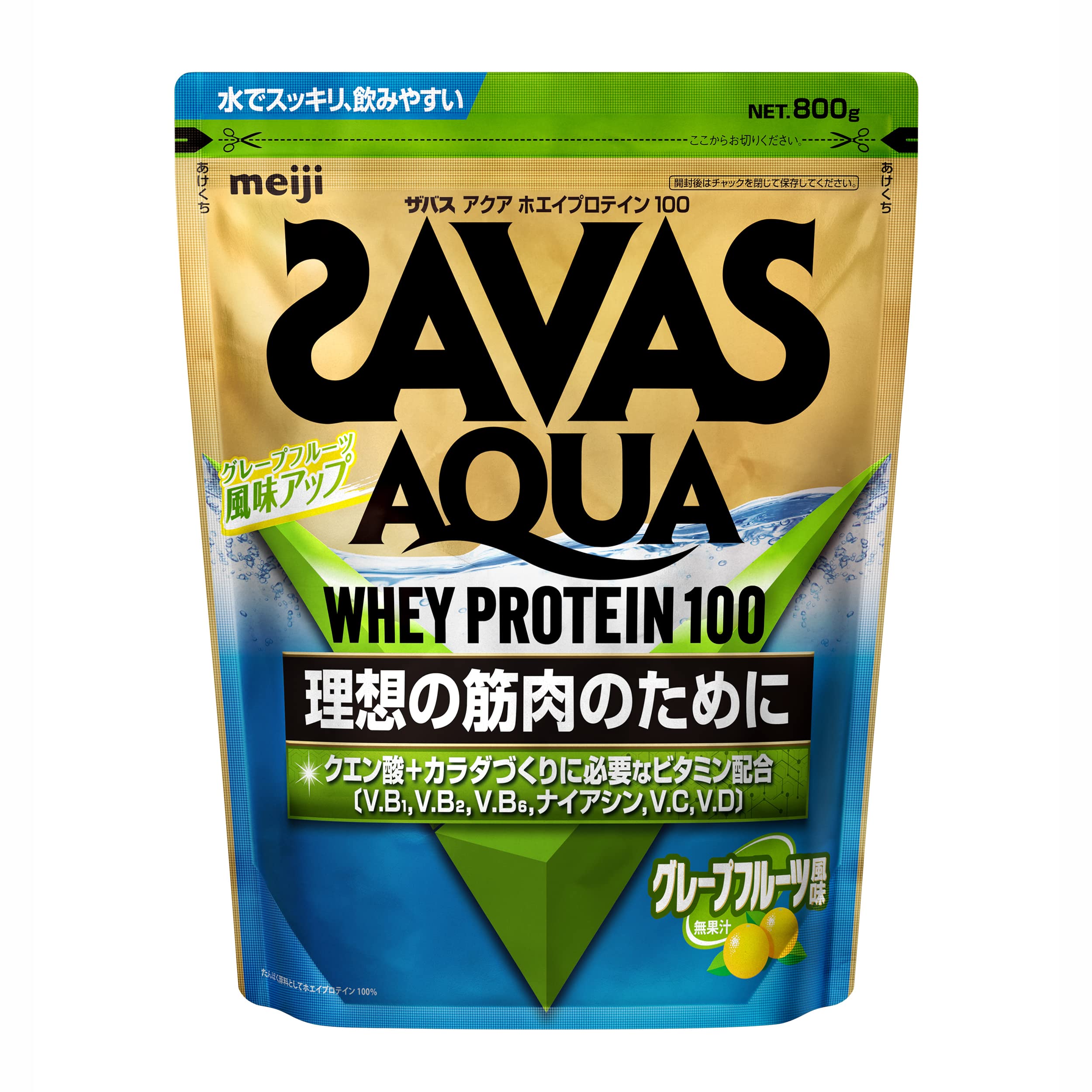 Meiji SAVAS Aqua Whey Protein 100, , ,