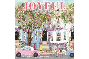 Graphique 2026 Joyful Landscapes Wall Calendar | 12” x 12” | Thick Paper | Home & Office Organizer | Large Monthly Grid | 3 L