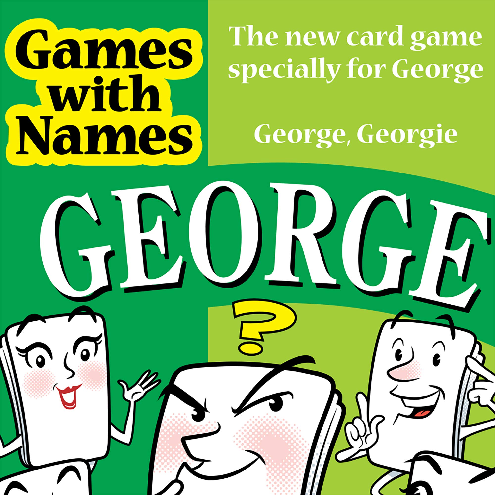 GEORGE'S GAME: Perfect Gifts for Men or Boys Named George - Ideal for Birthdays, Stocking Fillers, Secret Santa, Christmas Eve Boxes, Personalised Gifts