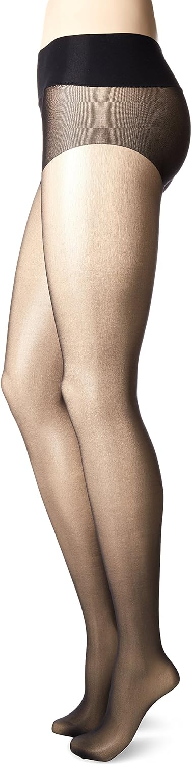 No Nonsense womens Yoga Waistband Smooth Seamless Tights at  Women’s Clothing store