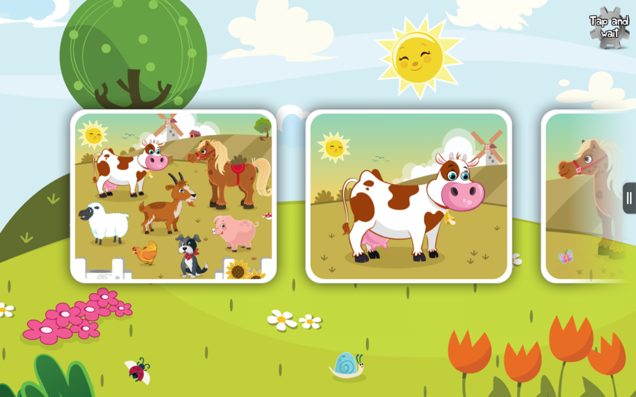 Animal Puzzle for Toddlers and Preschoolers Educational School