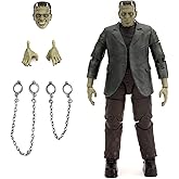 Jada Toys Universal Monsters 6" Frankenstein Action Figure, Toys for Kids and Adults, 31958, Black