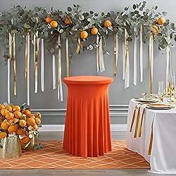 30 inches 32" Highboy Cocktail Round Stretch
