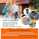 Pingko Outdoor Multi-Function Portable Pedometer Orange view 5